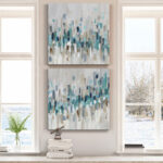 " Staccato Blue I " 2 - Pieces - Image 2