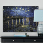 " Starry Night Over Rhone " by Vincent Van Gogh - Image 2