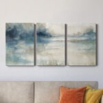 " Still Evening Waters II " 3 - Pieces Painting Print - Image 2
