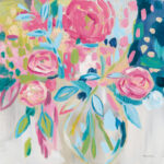 " Summer Pink Floral " - Image 2