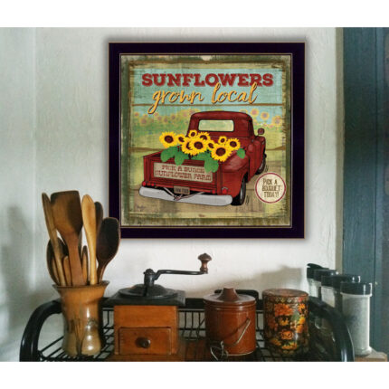 ” Sunflowers From The Farm ” by Mollie B. - Chic Decora