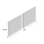 " Teal Cosmos III " 2 - Pieces - Image 3