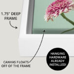 " Teal Magnolias II " Painting Print - Image 2