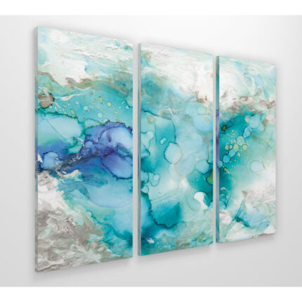 ” Teal Marble ” 3 – Pieces - Chic Decora
