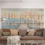 " The Beach Is Calling " 3 - Pieces
