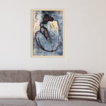 " The Blue Nude (Seated Nude) " by Pablo Picasso - Image 4