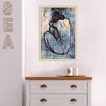 ” The Blue Nude (Seated Nude) ” by Pablo Picasso - Chic Decora