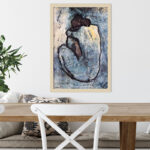 " The Blue Nude (Seated Nude) " by Pablo Picasso - Image 2