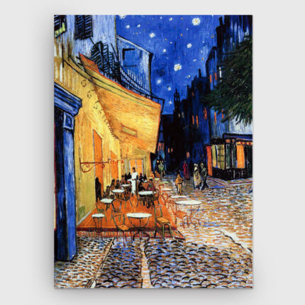 ” The Café Terrace ” by Vincent Van Gogh - Chic Decora