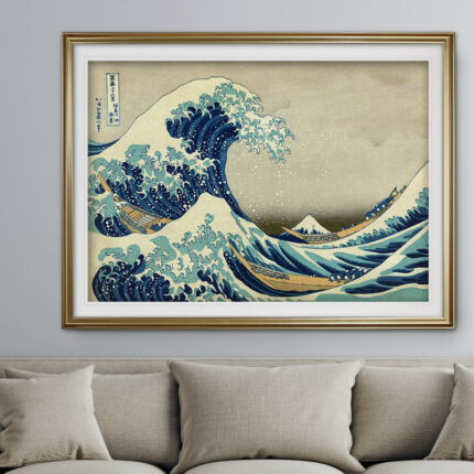 ” The Great Wave ” by Katsushika Hokusai - Chic Decora
