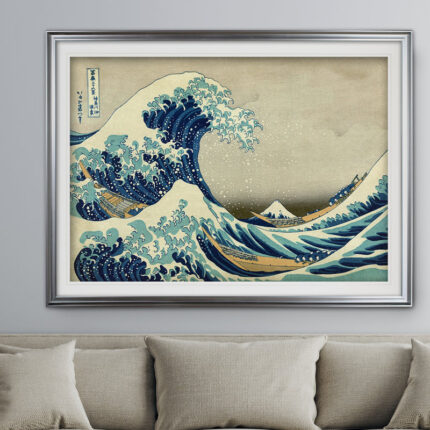 ” The Great Wave ” by Katsushika Hokusai - Chic Decora