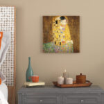 " The Kiss, 19078 " by Gustav Klimt