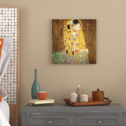 ” The Kiss, 19078 ” by Gustav Klimt - Chic Decora