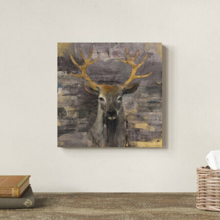 ” The Leader Gold ” by Albena Hristova Painting Print - Chic Decora