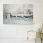 " The Magpie " by Claude Monet - Image 2