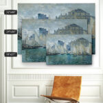 " The Museum At Le Havre " by Claude Monet - Image 3