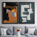 " The Olive Press Rooom " 2 - Pieces Painting Print - Image 4