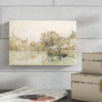 " The Pont Neuf, Paris " by Paul Signac Painting Print