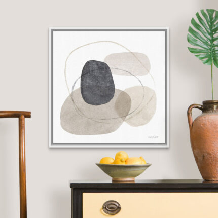 ” Think Neutral 10 ” by Lisa Audit Painting Print - Chic Decora