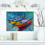 " Three Fishing Boat "