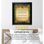 " Three Irish Blessings With 4 Lucky Irish Pennies " - Image 4