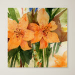 " Tiger Lilies " by Sheila Golden - Image 2