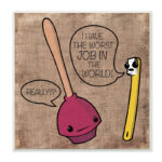 " Toothbrush And Plunger " by Enrique Rodriquez