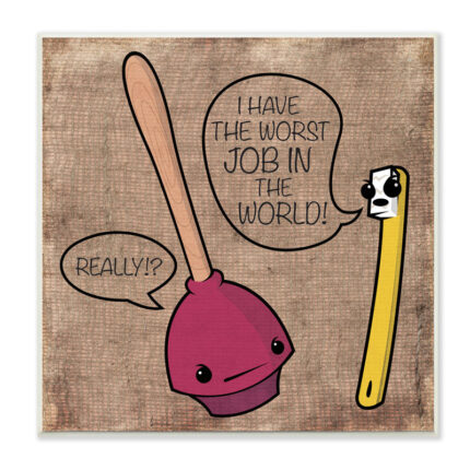 " Toothbrush And Plunger " by Enrique Rodriquez