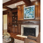 " Touch Of Gold Agate II " - Image 3