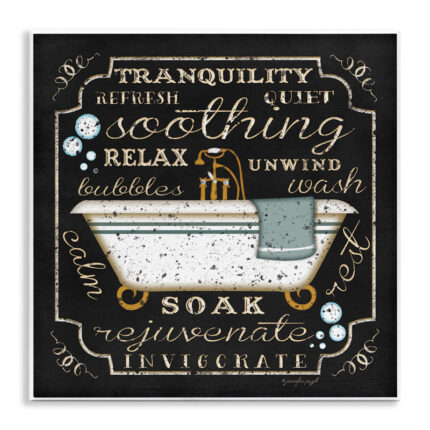 ” Tranquility Tub ” by Jennifer Pugh - Chic Decora