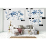 " Translucent Blues II " 3 - Pieces - Image 4