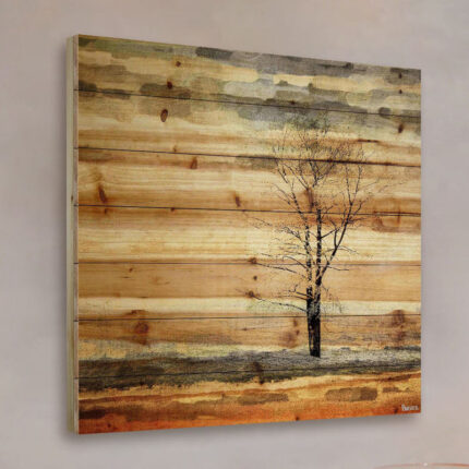 ” Tree Stands Alone ” by Parvez Taj - Chic Decora