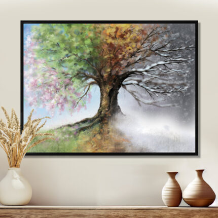 ” Tree With Four Seasons “ - Chic Decora