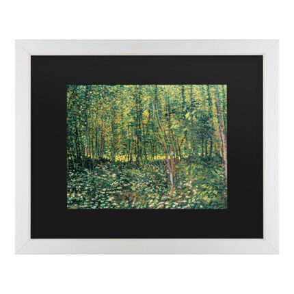 ” Trees And Undergrowth, 1887 ” by Vincent Van Gogh - Chic Decora