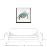 " Turquoise Sea Turtle " - Image 3