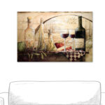 " Tuscan Vineyard Wine " - Image 5