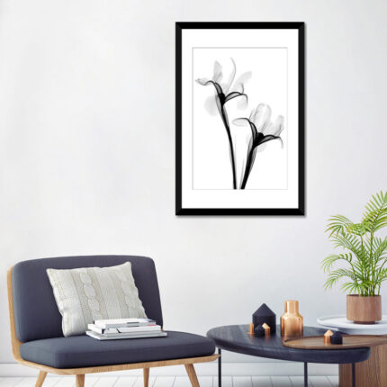 " Two Irises I " by Hong Pham