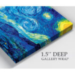 " Van Gogh Materpiece Ensemble " by Vincent Van Gogh 4 - Pieces - Image 3