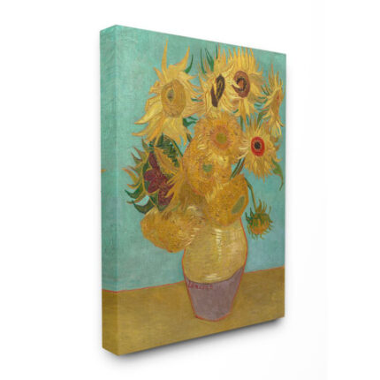 ” Van Gogh Sunflowers Post Impressionist ” by Vincent Van Gogh - Chic Decora