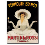 " Vermouth Bianco Martini Rossi " by Marcello Dudovich