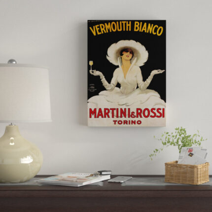 ” Vermouth Bianco Martini Rossi ” by Marcello Dudovich - Chic Decora