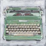 " Vintage Typewriter II " by Ethan Harper Painting Print