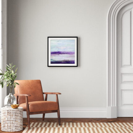 ” Violet Gray II “ - Chic Decora