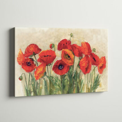 ” Virant Poppies ” by Carol Rowan - Chic Decora