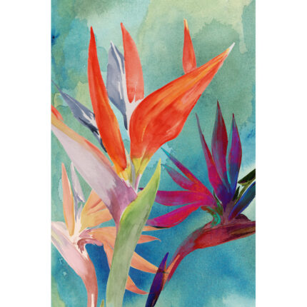 ” Vivid Birds Of Paradise I ” by Jennifer Paxton Parker - Chic Decora