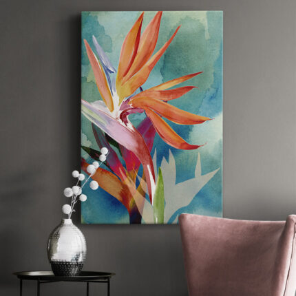 ” Vivid Birds Of Paradise II “ - Chic Decora