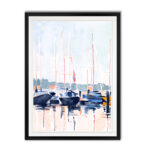 " Watercolor Boat Club II " by Emma Scarvey - Image 2