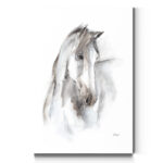 " Watercolor Equine Study I " Painting Print - Image 7