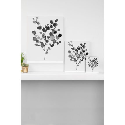 ” Watercolor Leaves ” by Summer Sun Home Art - Chic Decora