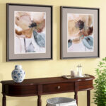 " Watercolor Poppy " 2 - Pieces - Image 2